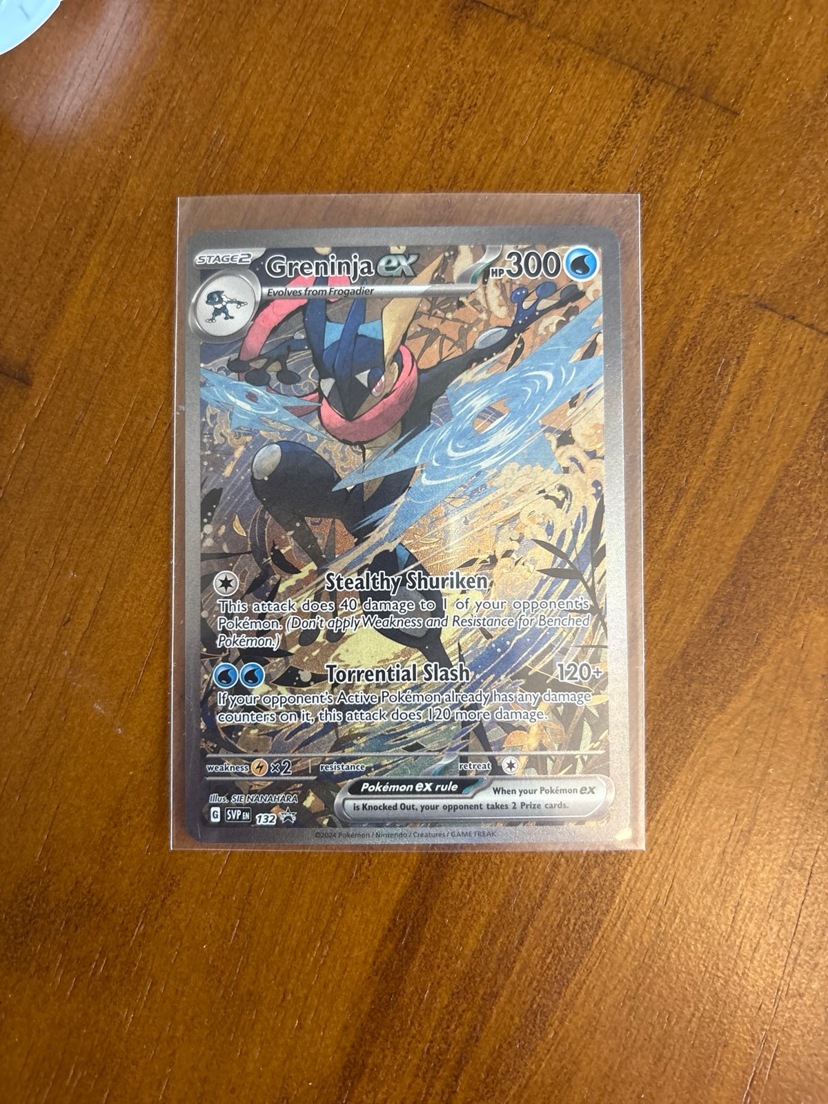 Greninja ex SV promo Pokemon