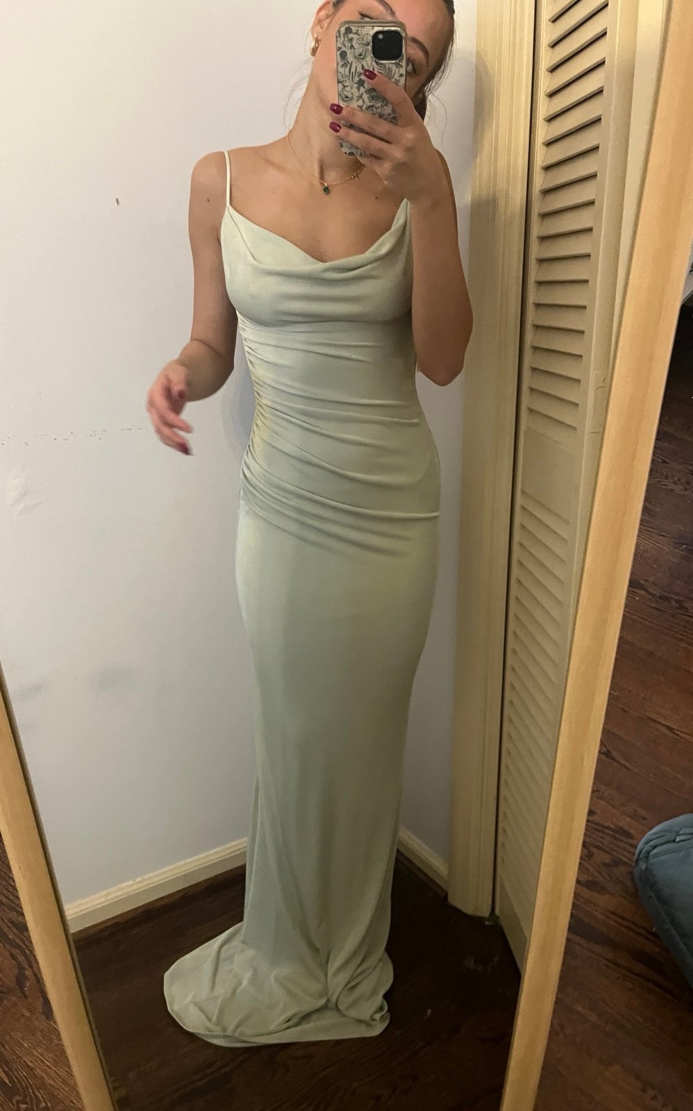 Katie May Surreal Gown in Sage