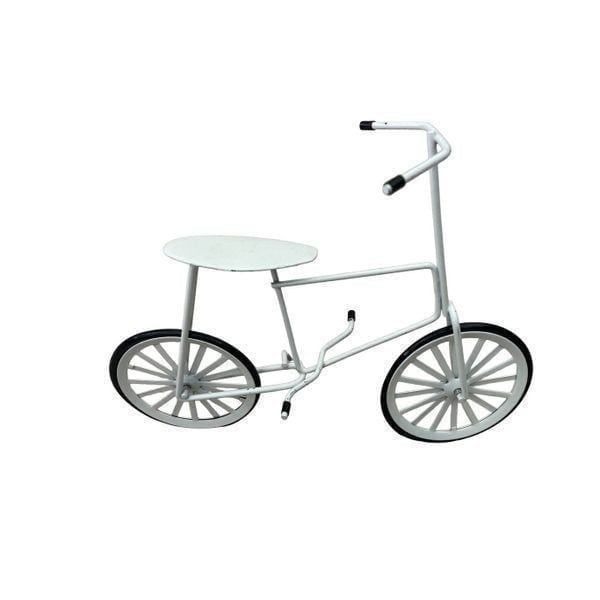 Metal Vintage Bicycle with Kickstand Country Antique Figurine Sculpture Decor