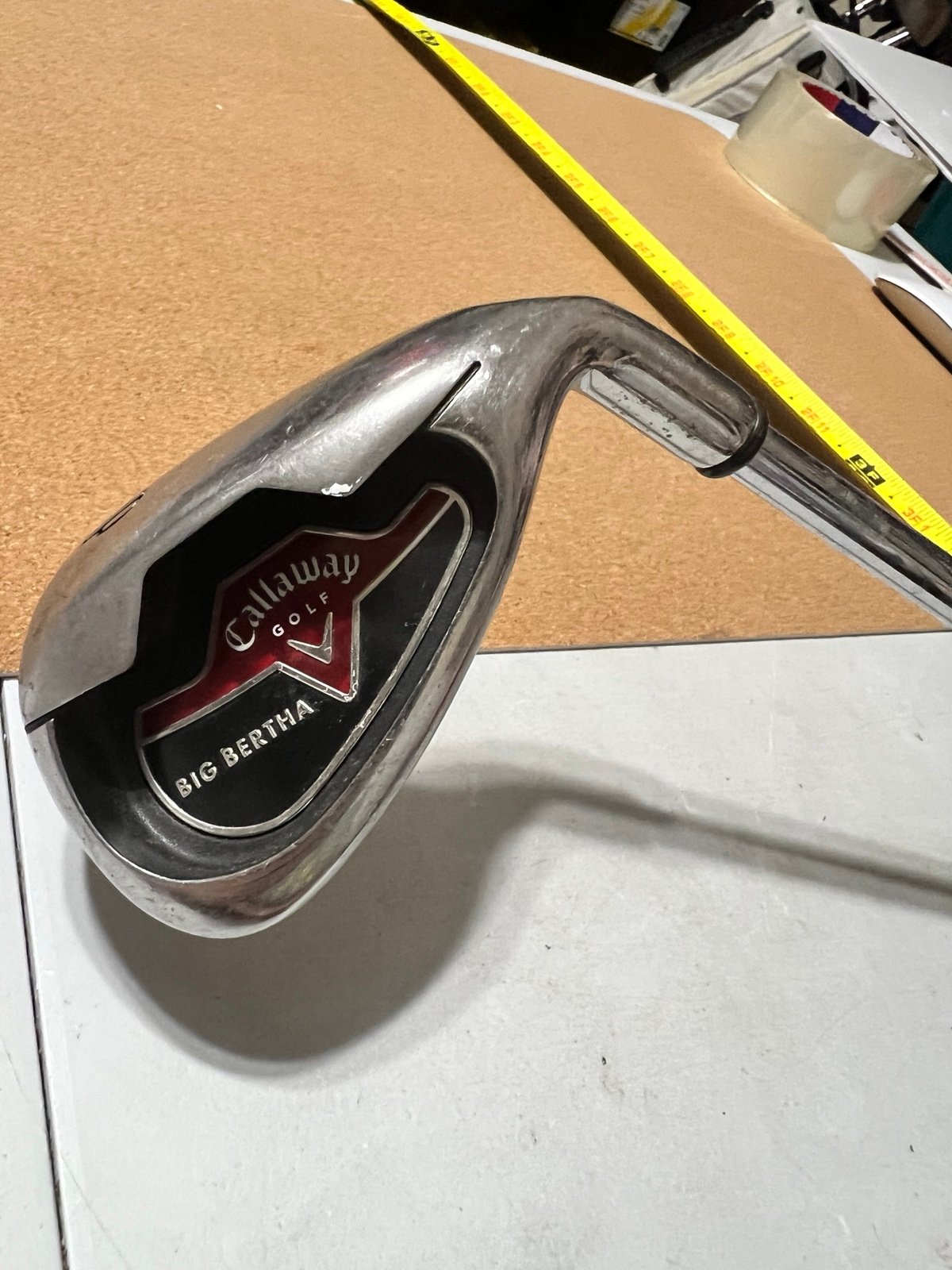 Callaway Big Bertha Pitching Wedge Pw°- Uniflex and 9 iron