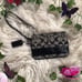 Y2K Vintage Coach Logo Print Cavas Wristlet