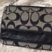 Y2K Vintage Coach Logo Print Cavas Wristlet