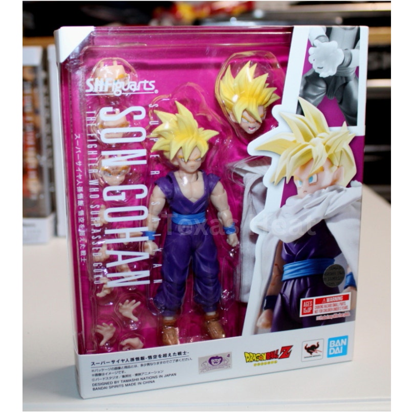 Bandai S.H.Figuarts Super Saiyan Son Gohan Kid Gohan Dragon Ball Z complete