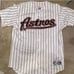 ASTROS MAJESTIC PETTITTE PINSTRIPE JERSEY SIZE M SIGNED BY JOSE CRUZ + REID RYAN