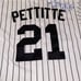 ASTROS MAJESTIC PETTITTE PINSTRIPE JERSEY SIZE M SIGNED BY JOSE CRUZ + REID RYAN