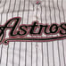 ASTROS MAJESTIC PETTITTE PINSTRIPE JERSEY SIZE M SIGNED BY JOSE CRUZ + REID RYAN