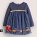 Mini Boden Tulle Party Dress College Navy Christmas 18/24