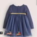 Mini Boden Tulle Party Dress College Navy Christmas 18/24