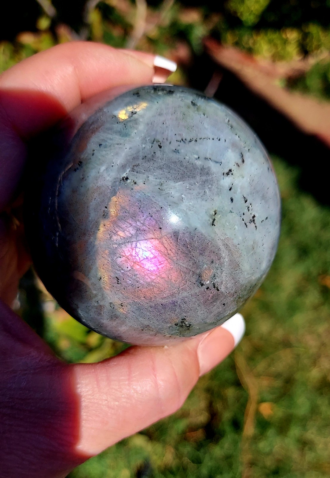 Rainbow Labradorite Sphere