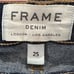 Frame Le Skinny De Jeanne In Queens Way Dark Wash Blue Mid Rise Skinny Jeans