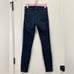Frame Le Skinny De Jeanne In Queens Way Dark Wash Blue Mid Rise Skinny Jeans