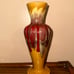 Japanese Drip Art Vase Mid Century Modern Vintage