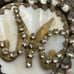 1880’s Antique French Mother of Pearl & Paste Heart Religious Ex-Voto Pendant