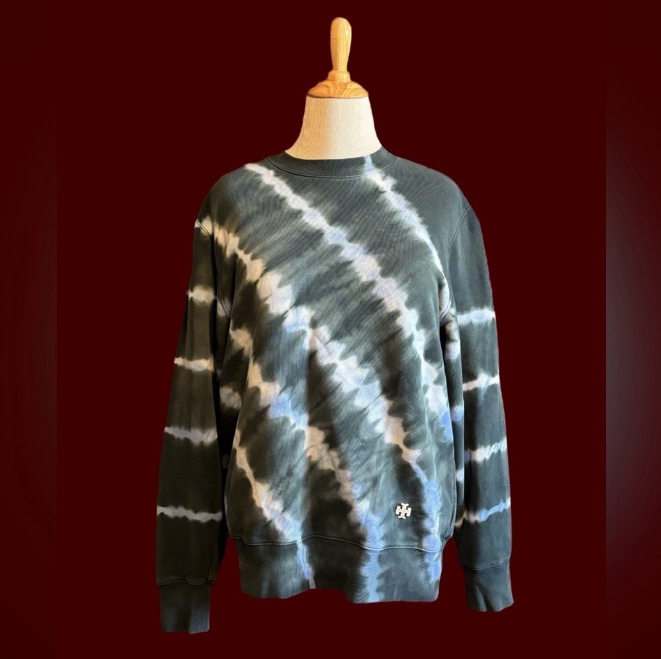 Tory Burch Blue Athletic Sweatshirts for Women Mercari