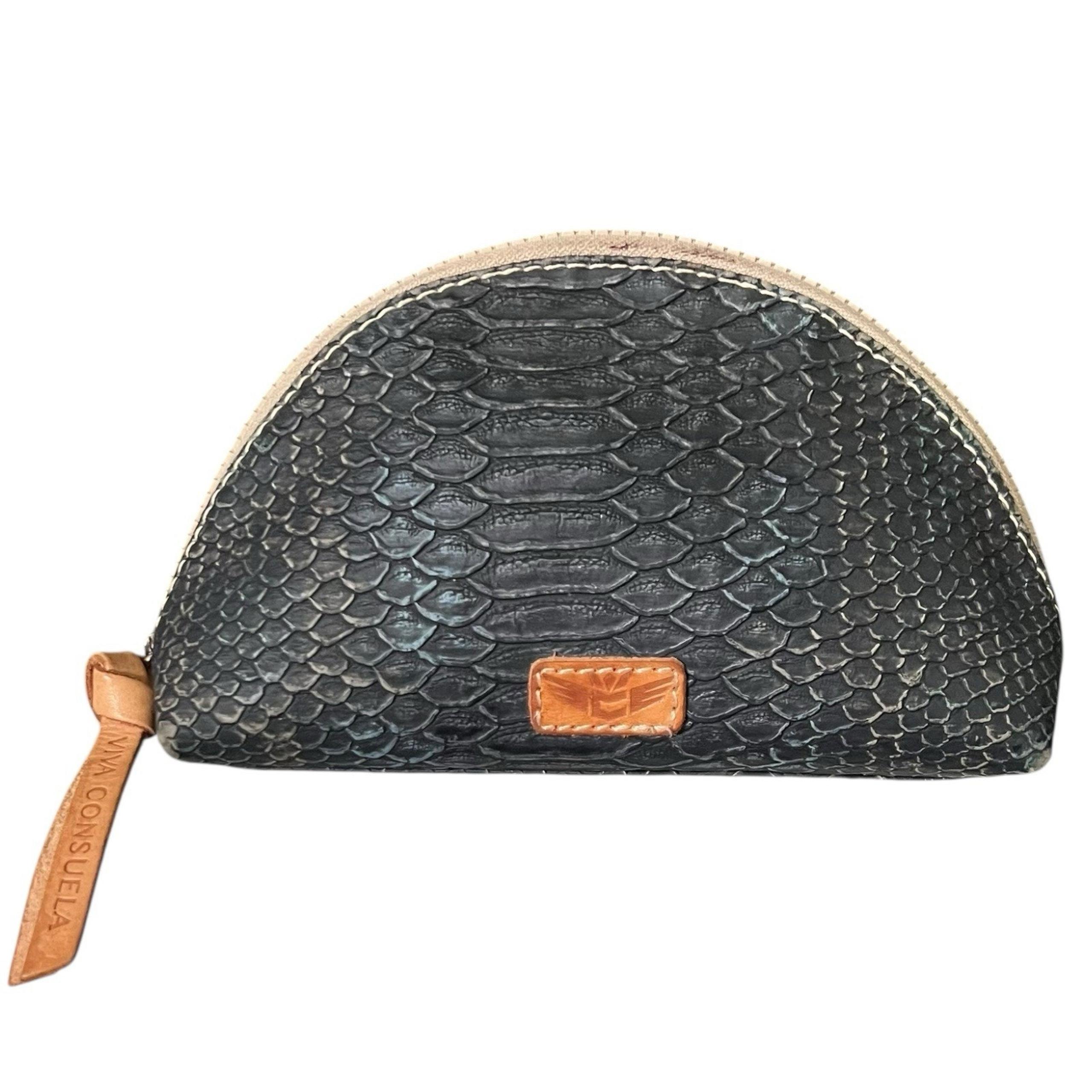 Consuela Bag Distressed Rattler Playa Medium Cosmetic Case