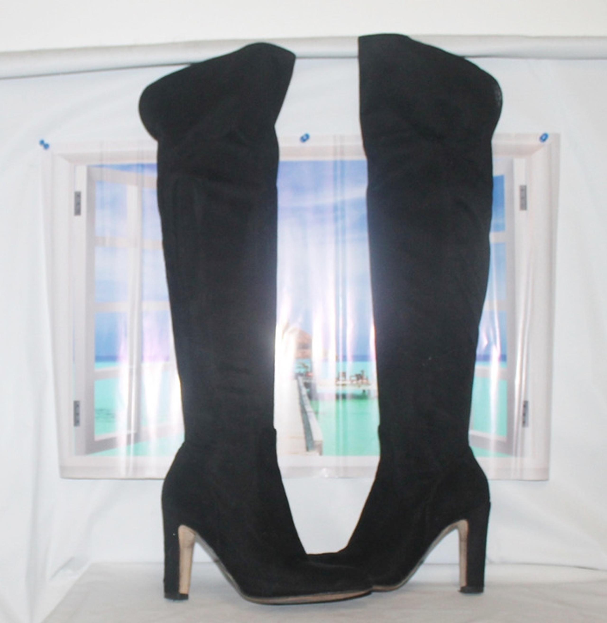 $179 Ivanka Trump 'Saffri' Over the Knee Suede Boots HOT! Sz 6