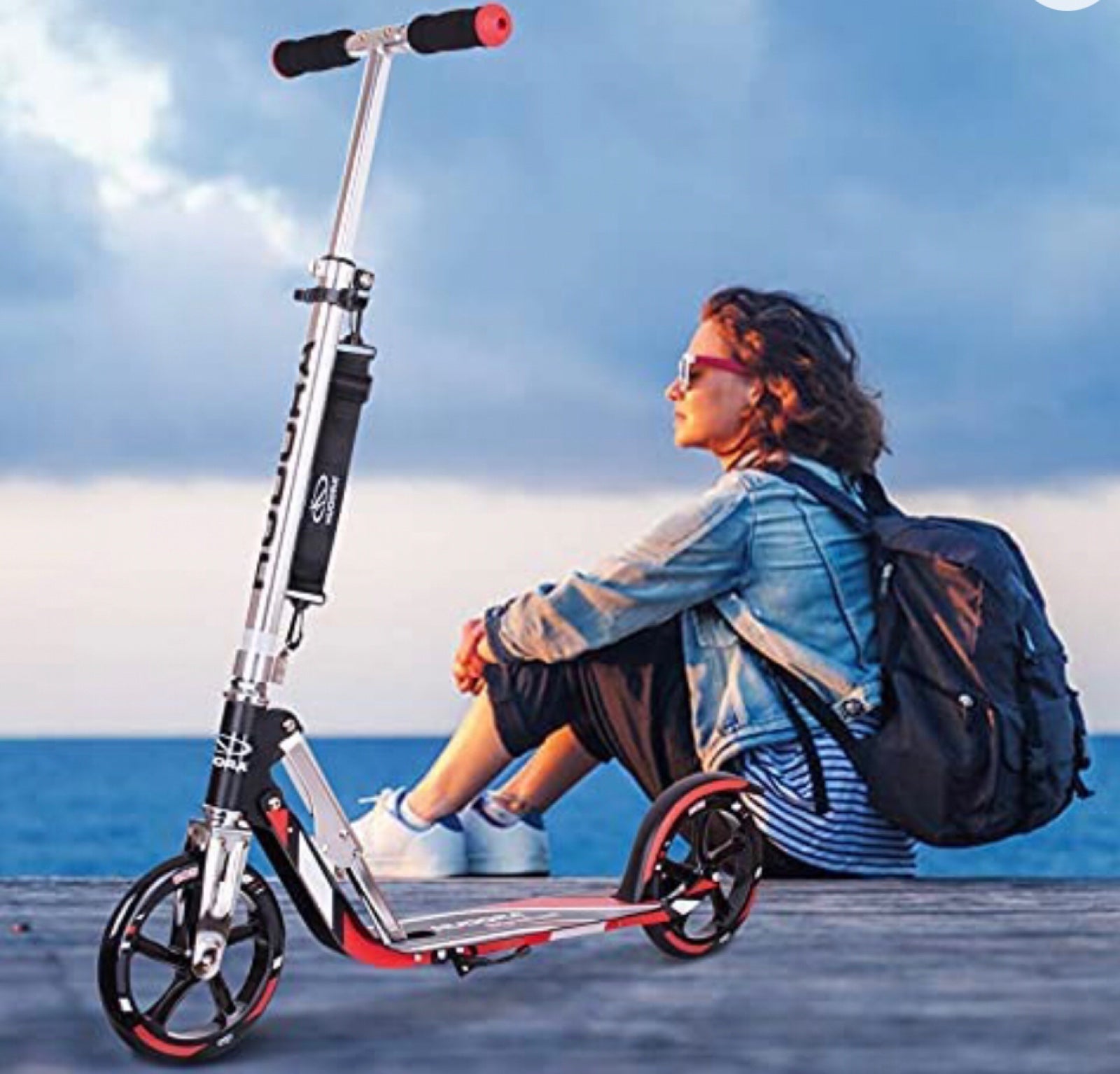 Scooter for ages 6 and Up, perfect for teens and adults with 4 adjustment levels