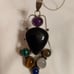 Vintage necklace with gemstones