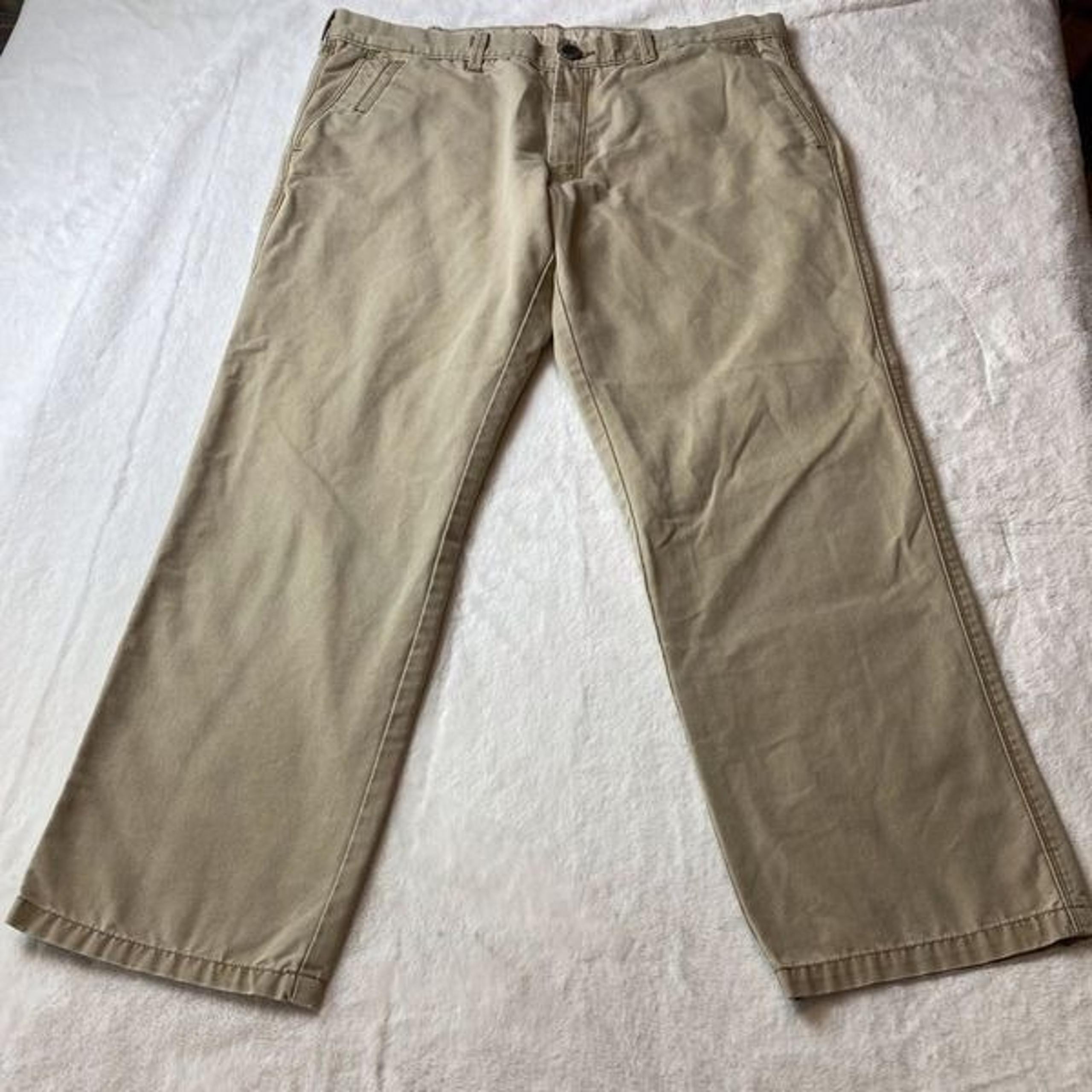 Life Khaki By Haggar Straight Leg Pants Size 36