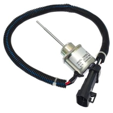 12V Fuel Shut Down Solenoid Compatible with Woodward Kubota V2203