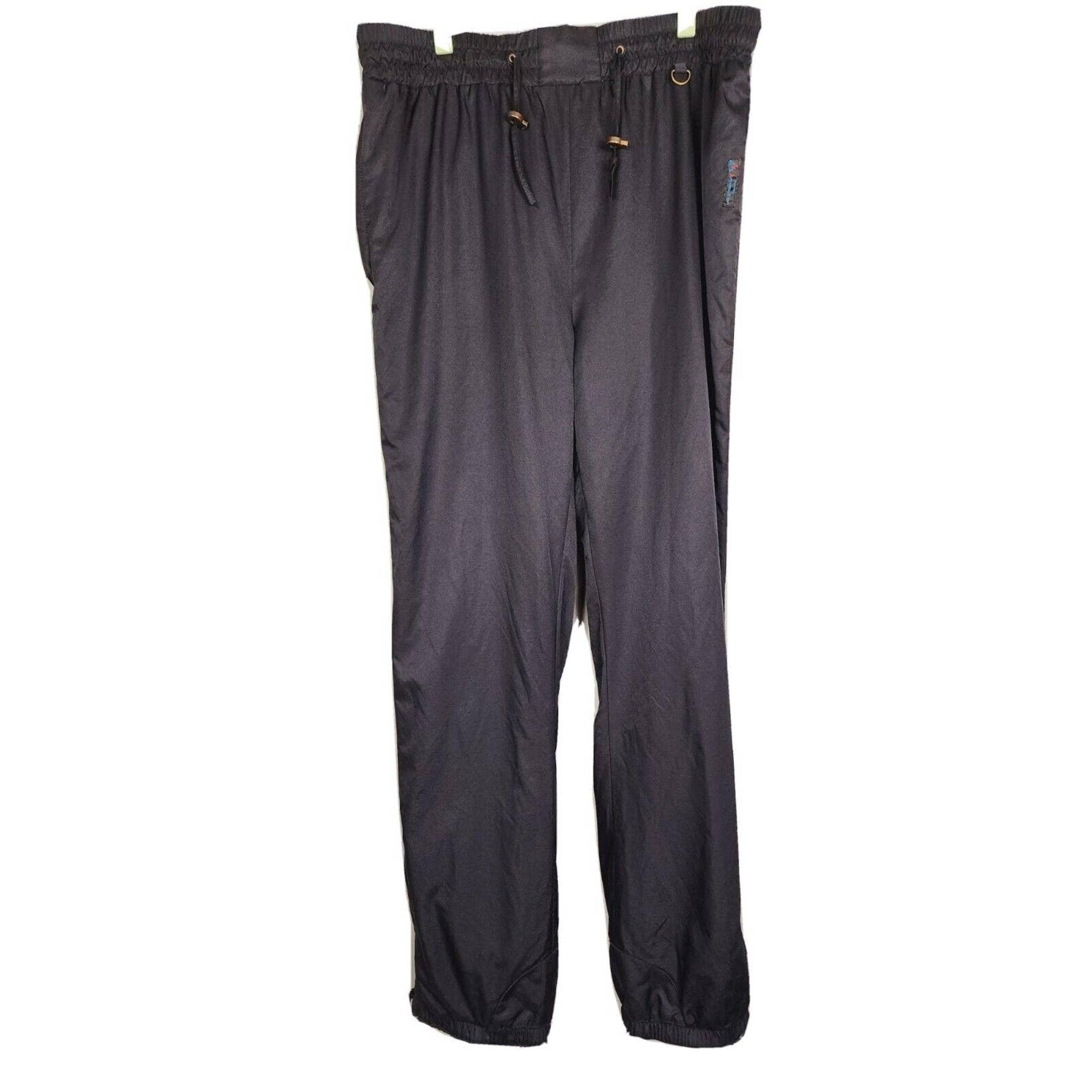 Vintage Peregrine Nylon Ski Snow rain Pants Advantage 1000 Mens Large Black USA