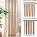 Beige velvet Curtains