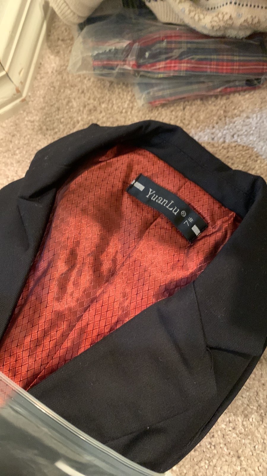 YuanLu boys back full suit