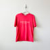 Vintage YSL Yves Saint Laurent T-Shirt in Faded Tomato Red Size Small