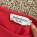Vintage YSL Yves Saint Laurent T-Shirt in Faded Tomato Red Size Small