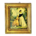 G.B. Florence Art Hilair Reading Florentine Gold Gilded Vintage Made in Italy