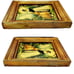 G.B. Florence Art Hilair Reading Florentine Gold Gilded Vintage Made in Italy