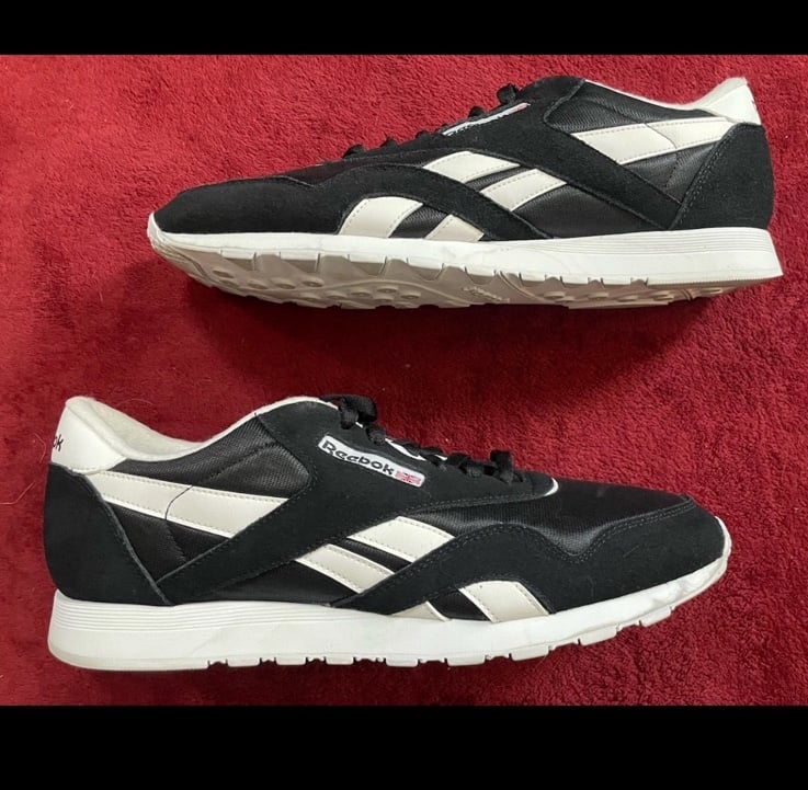 Reebok Classic Mens Blue Swede Shoes #1Y3001 Sneakers Size 13