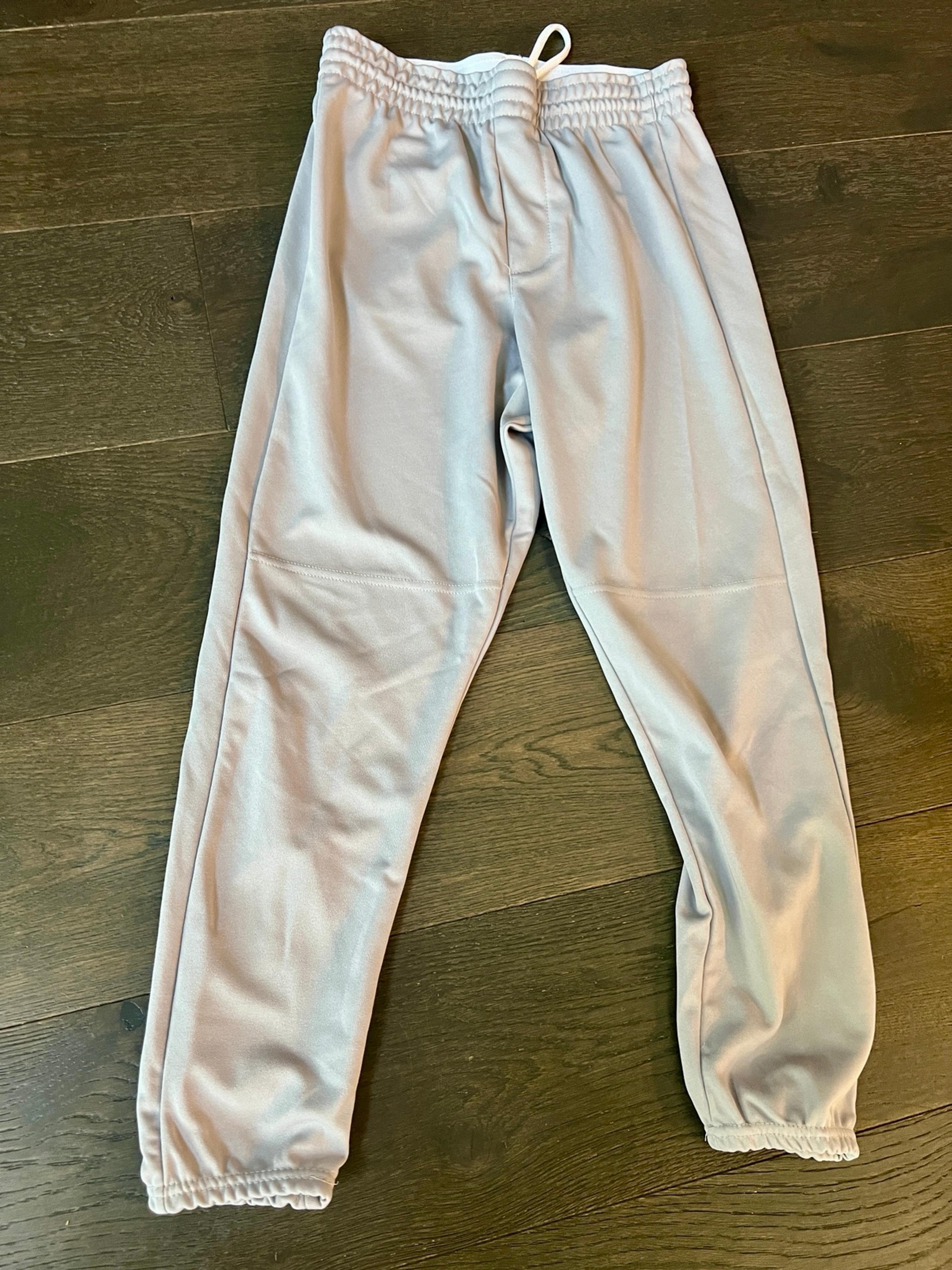 Men’s alleson athletic baseball pants gray medium