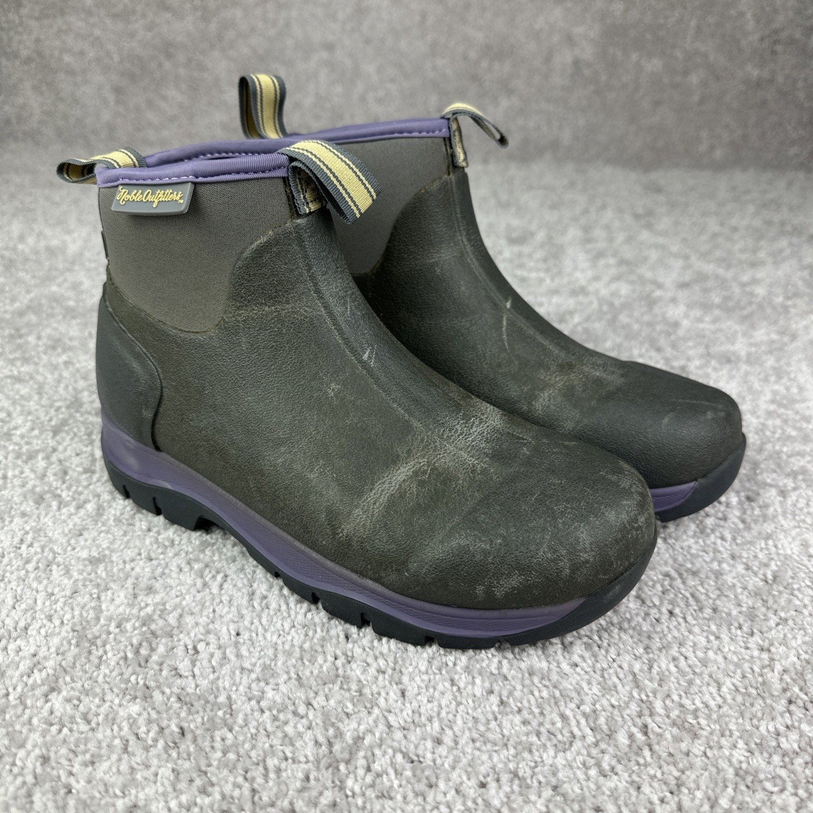 Noble Outfitters Muds Women's Everyday 6 Boot Sizes Size 7 Wisteria/Granite