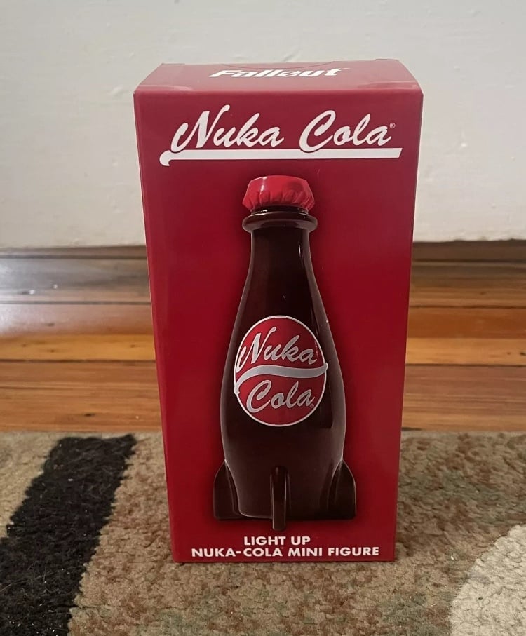 Fallout Nuka Cola Light Up Mini Figure Brand New