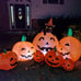 7 FT Long Halloween Inflatables Pumpkin Outdoor Decorations, 7 Pumpkins