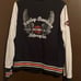 Vtg Harley-Davidson Woman SzL “Live To Ride Motorcycles ZipUp100%Cotton Jacket