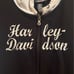 Vtg Harley-Davidson Woman SzL “Live To Ride Motorcycles ZipUp100%Cotton Jacket