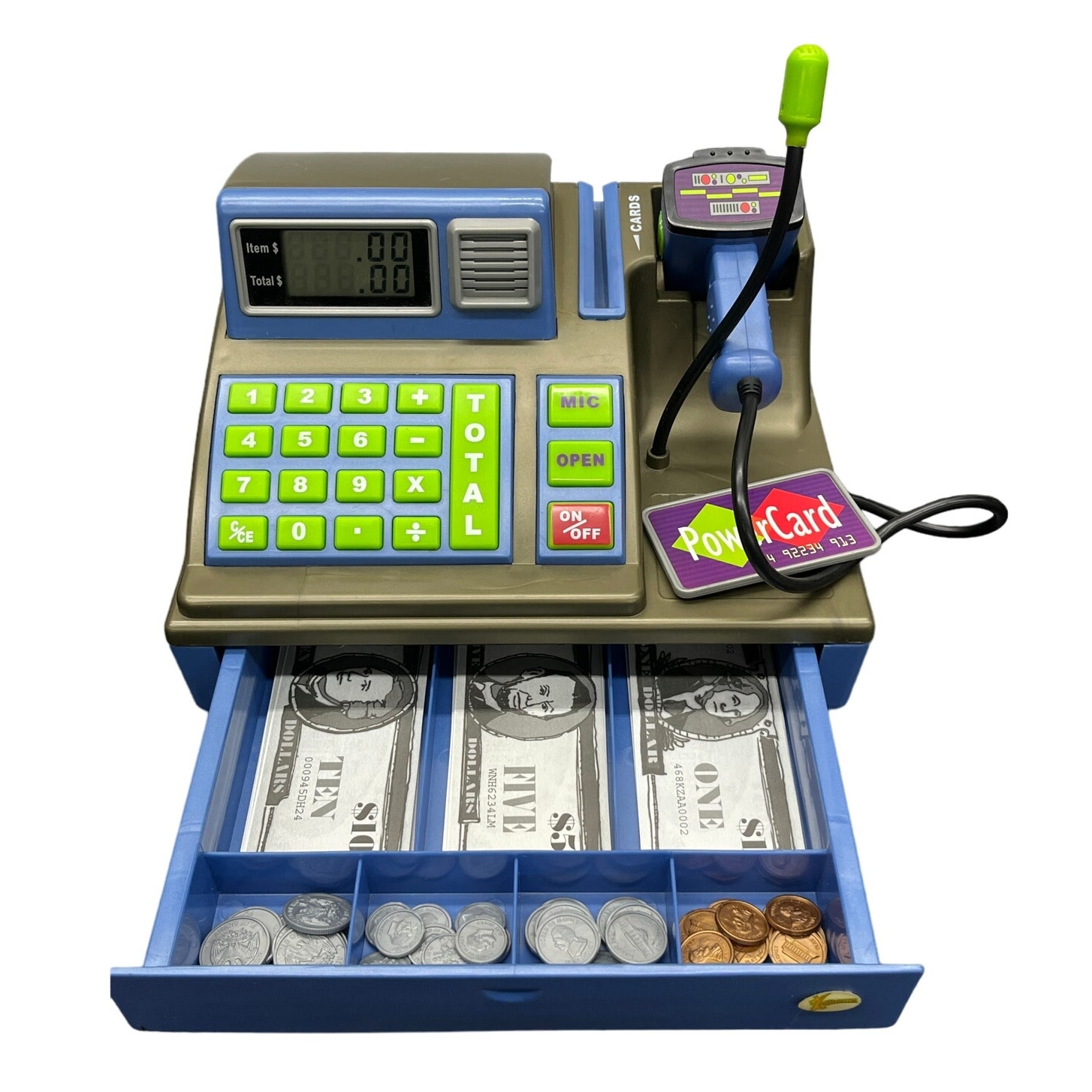 2004 SUMMIT Pretend & Play Talking Math Cash Register Tested & Works