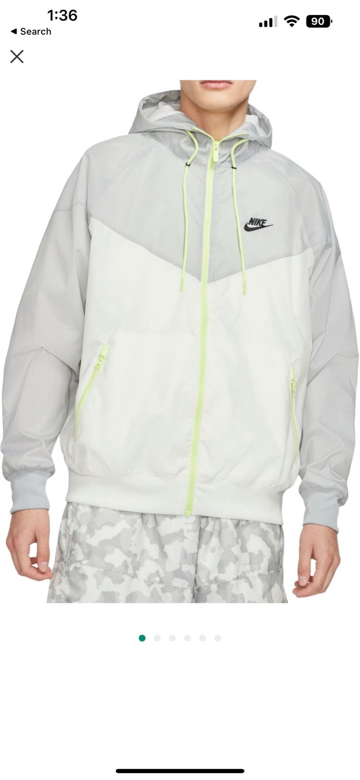 Nike mens windbreaker