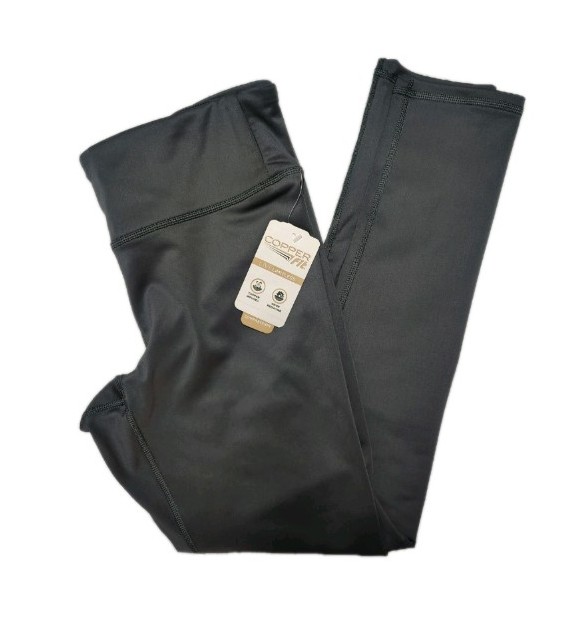 NWT Copper Fit Live Limitless Compression Leggings Women's Medium Slate Gray
