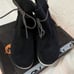 Women's Merrell Juno Bluff polar suede black winter pull on snow boots size 11