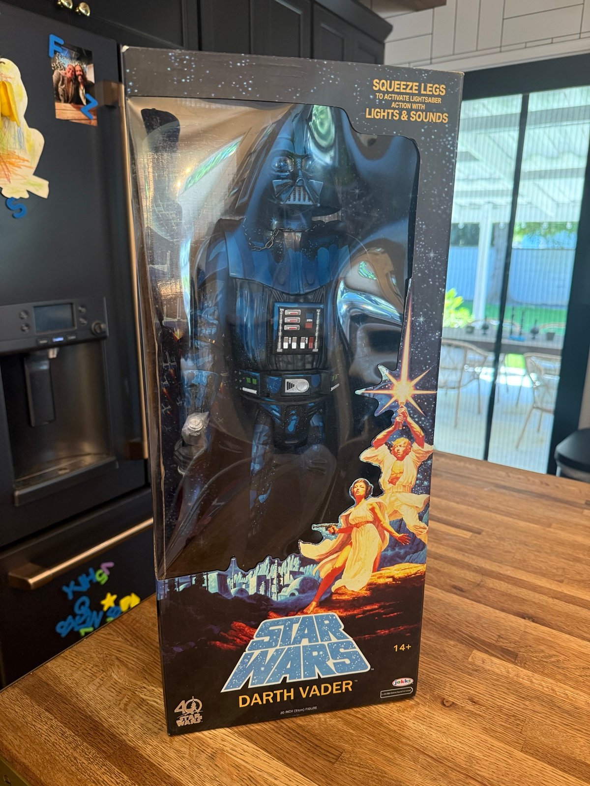 40th Anniversary Darth Vader Hildebrandt SDCC Exclusive 20” Figure