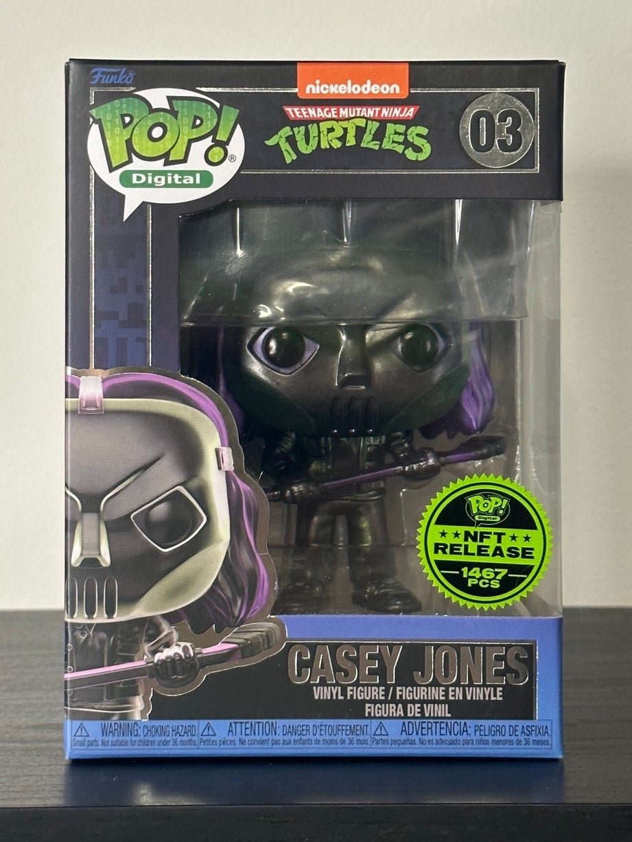 Funko PoP! Teenage Mutant Ninja Turtles Casey Jones Legendary NFT LE 1467