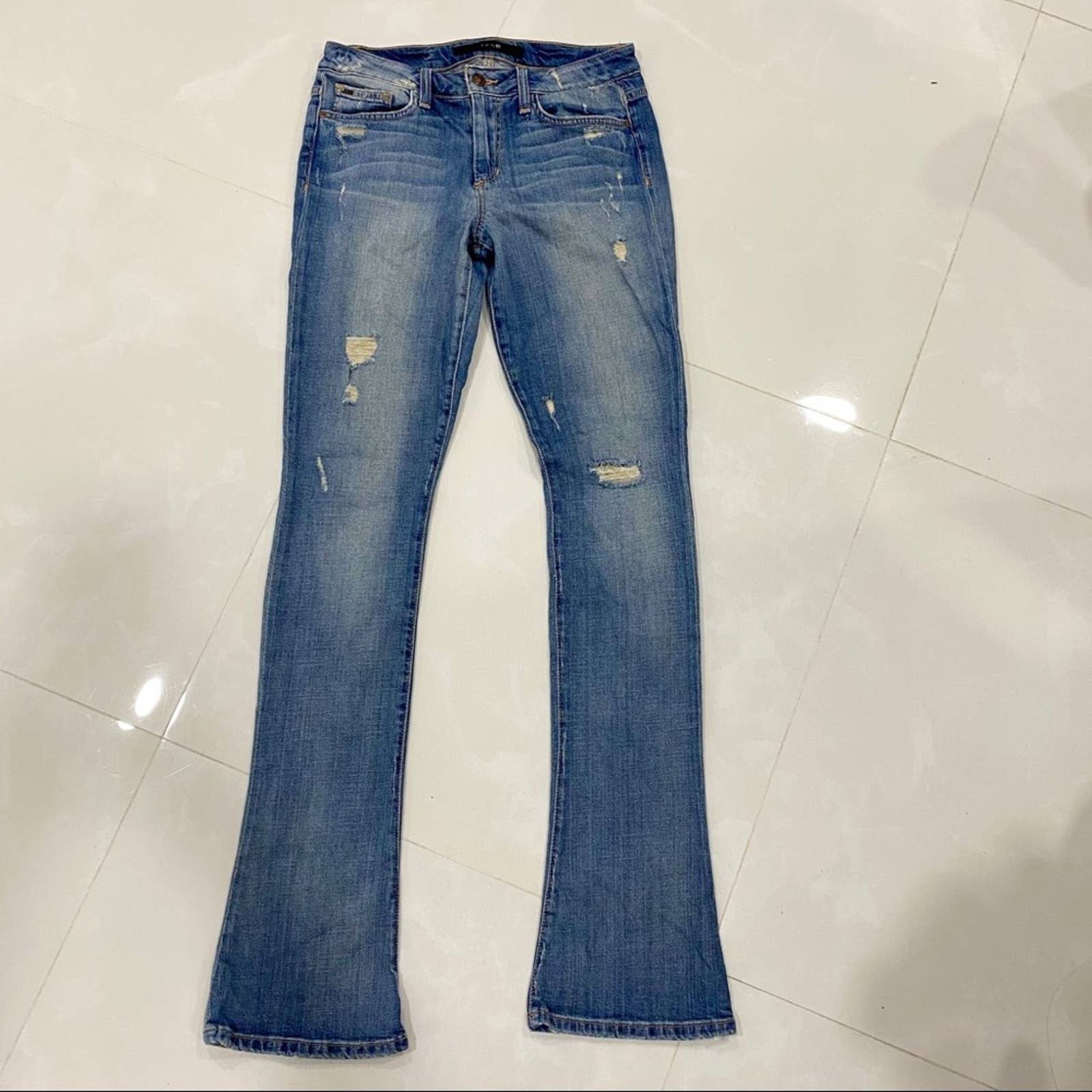 Joe’s Micro Flare Skinny Distressed Jeans