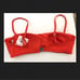 Calvin Klein Mandarin Pleated Bikini 4 swim top strapless