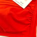 Calvin Klein Mandarin Pleated Bikini 4 swim top strapless