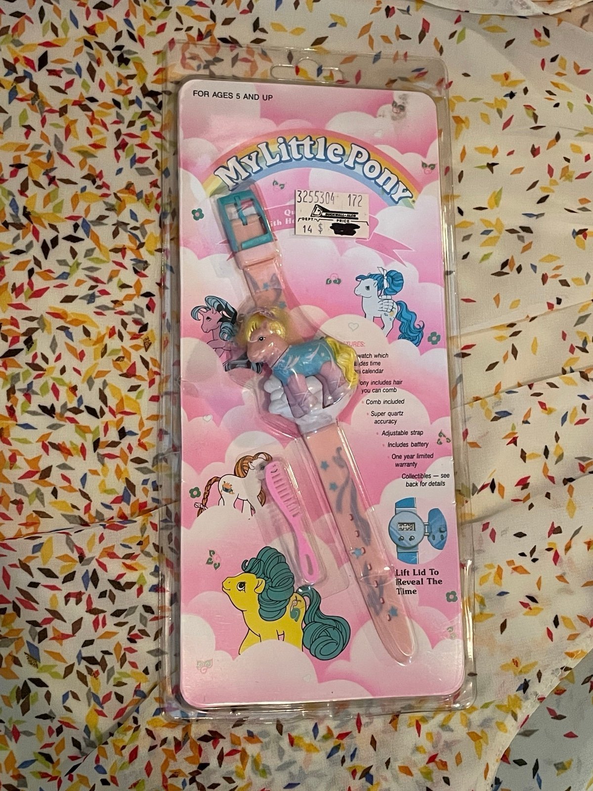 Vintage NIP G1 My Little Pony Watch Ballerina