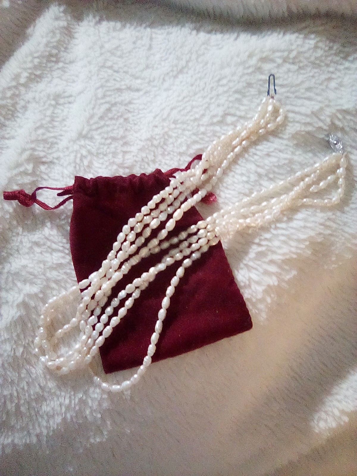 Authentic pearl necklace