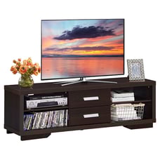 TV Stand Entertainment Center Hold up to 65 TV with Storage Shelves & Drawers